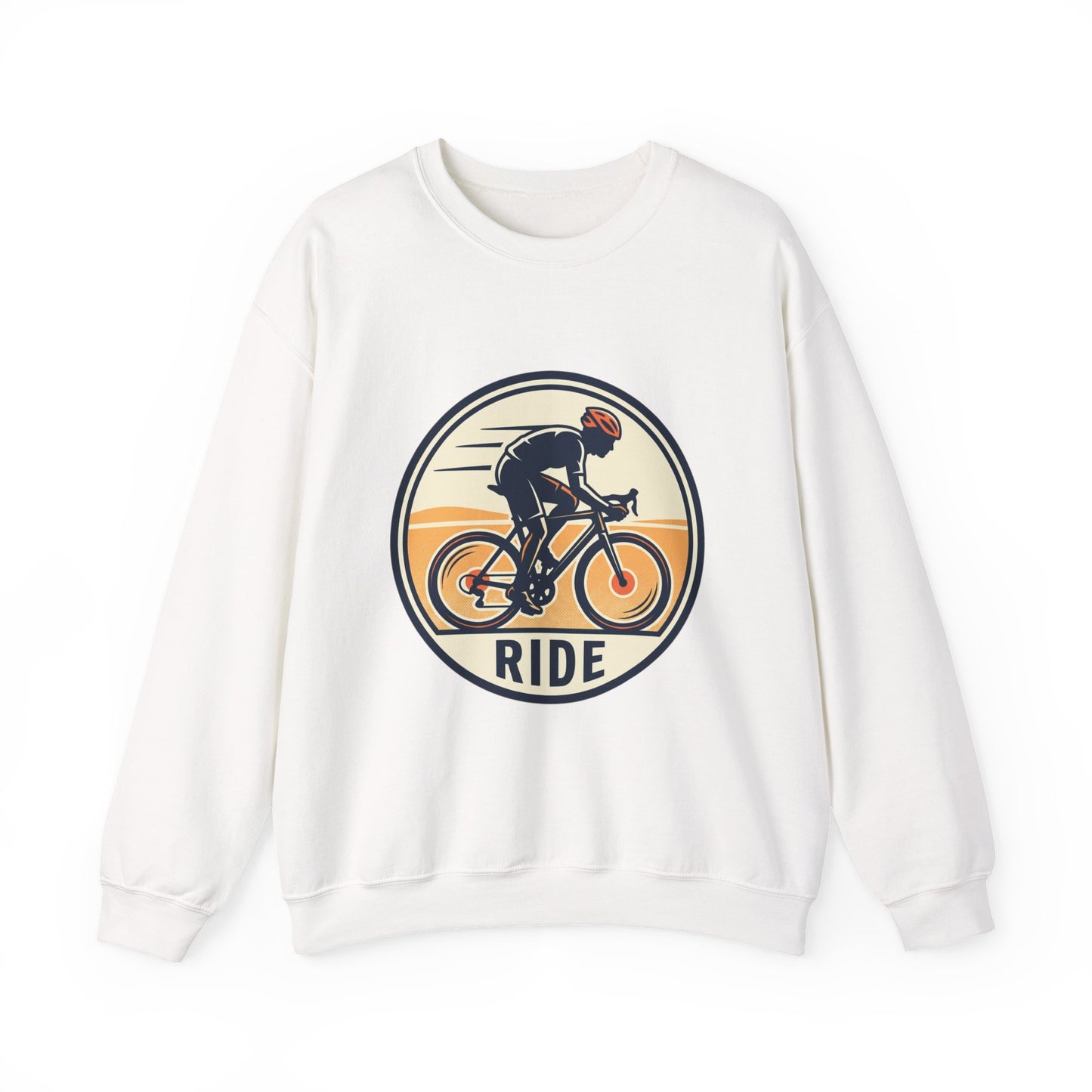 Ride Cycling Sweatshirt — Vintage Road Bike Crewneck