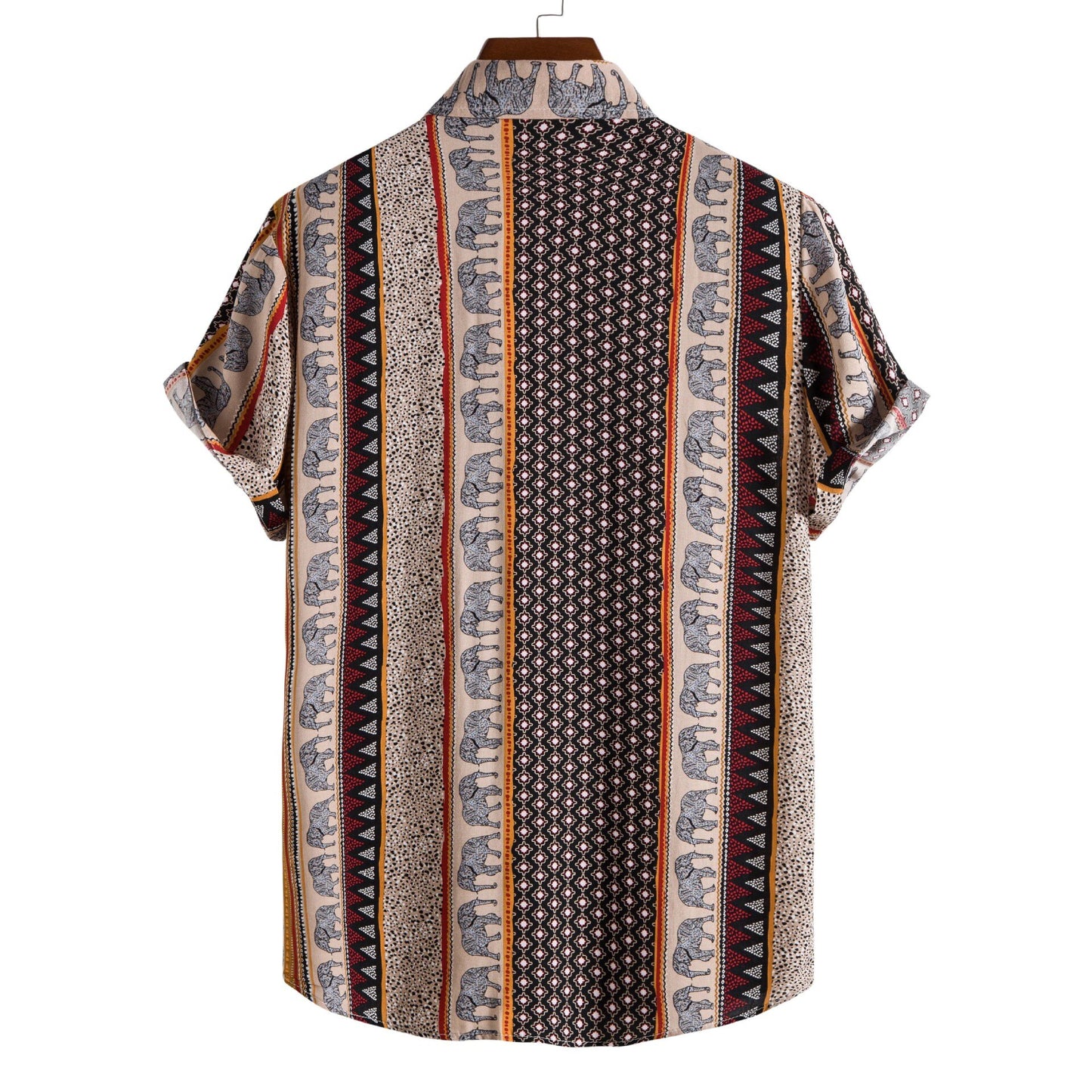Hawaiian Beach Casual Men's Polyester Shirt