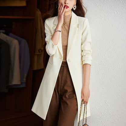 Korean Women's Formal Suit and Commuting Windbreaker