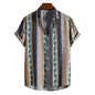 Hawaiian Beach Casual Men's Polyester Shirt