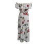 Off-Shoulder Loose Dress for Women